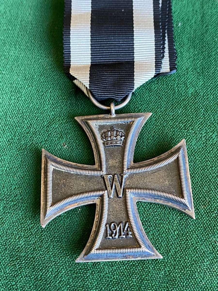 GERMAN WW1 IRON CROSS-2ND CLASS- ORIGINAL