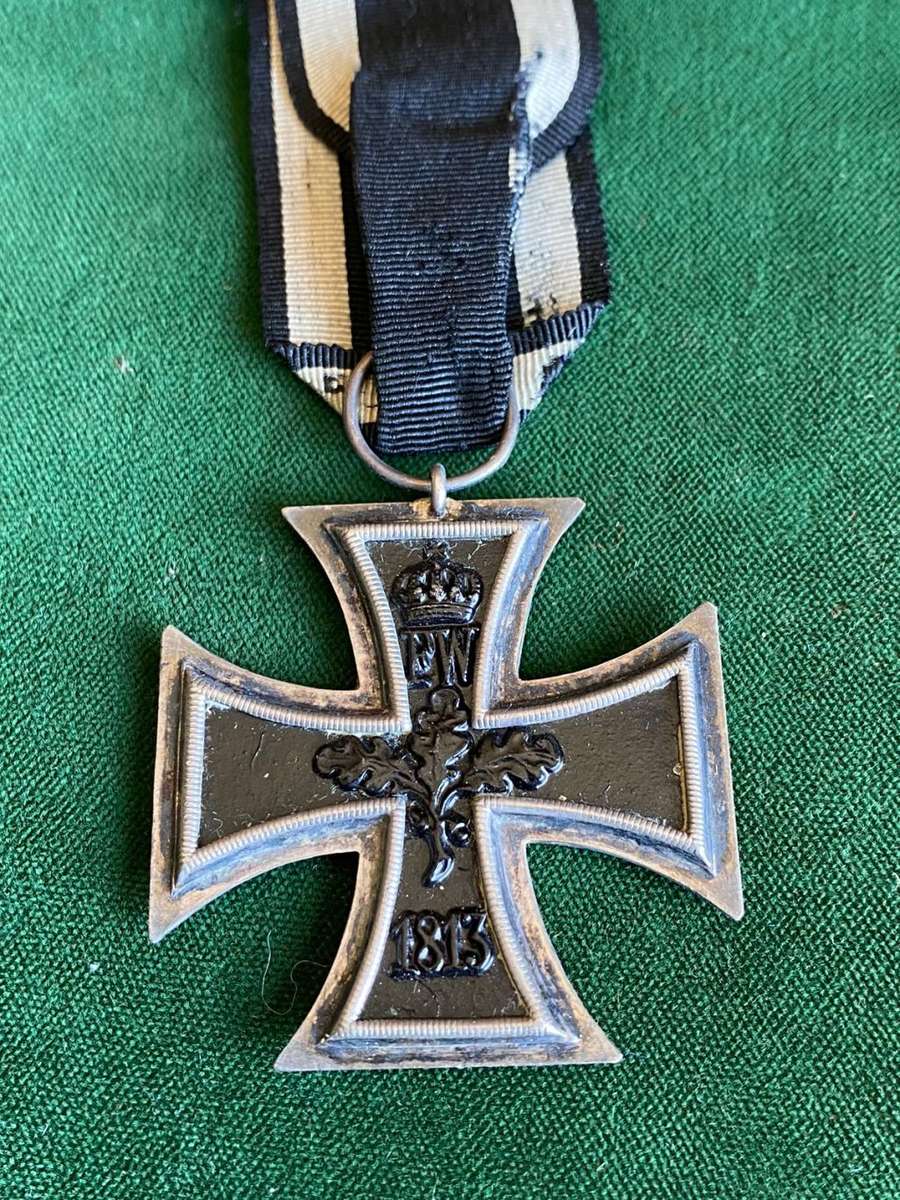 GERMAN WW1 IRON CROSS-2ND CLASS- ORIGINAL