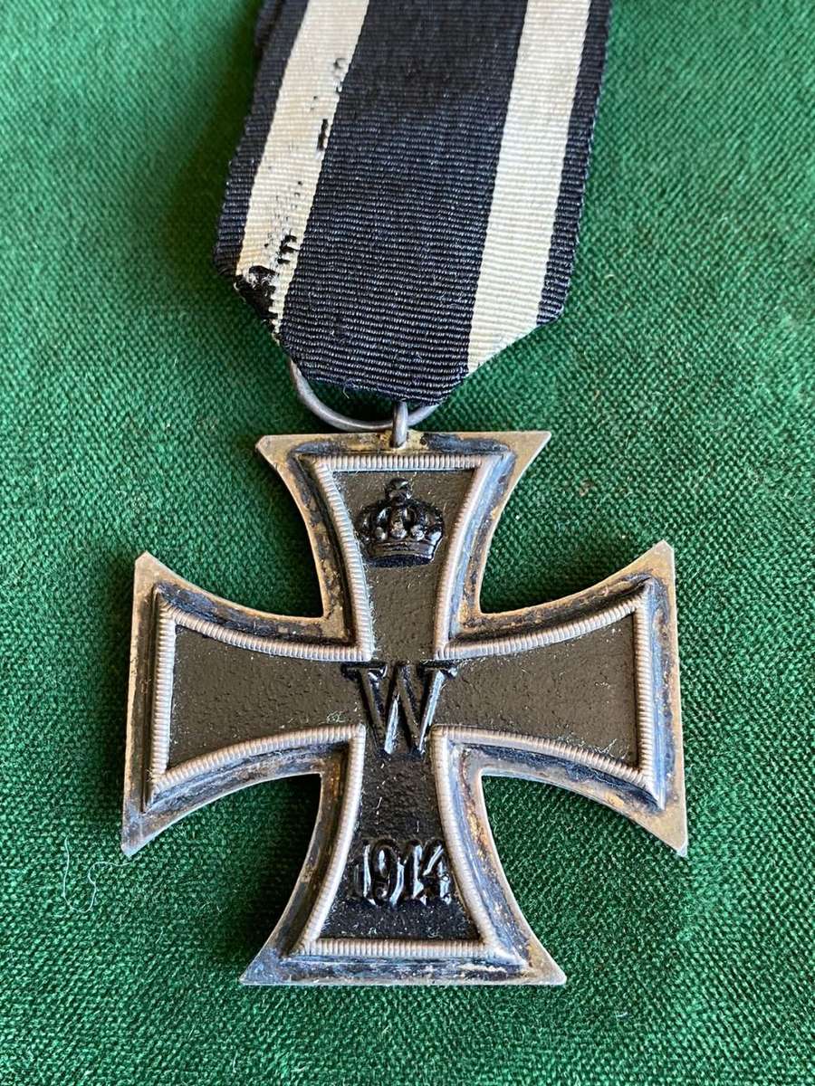 GERMAN WW1 IRON CROSS-2ND CLASS- ORIGINAL