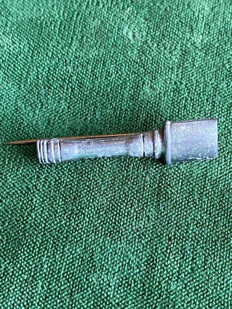 GERMAN WW2 GRENADE STICK PIN-MEASURES 33 MM