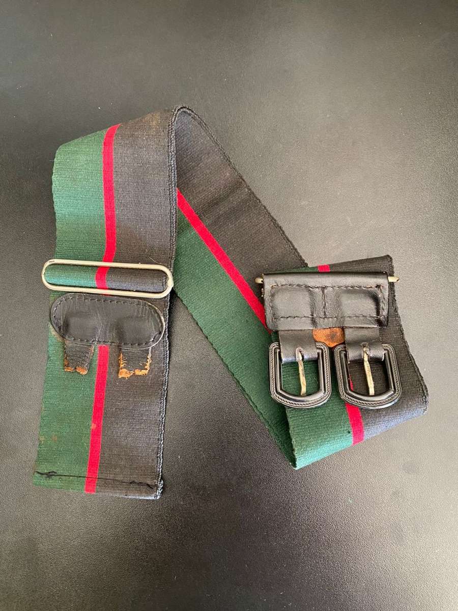 RHODESIA REGIMENT BELT-EXTENDED LENGTH 103 CM
