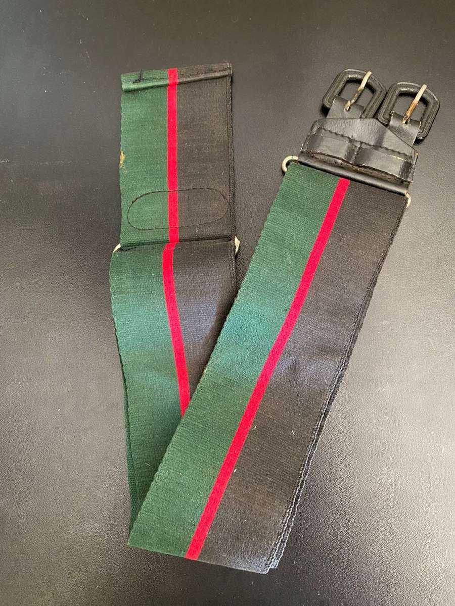 RHODESIA REGIMENT BELT-EXTENDED LENGTH 103 CM