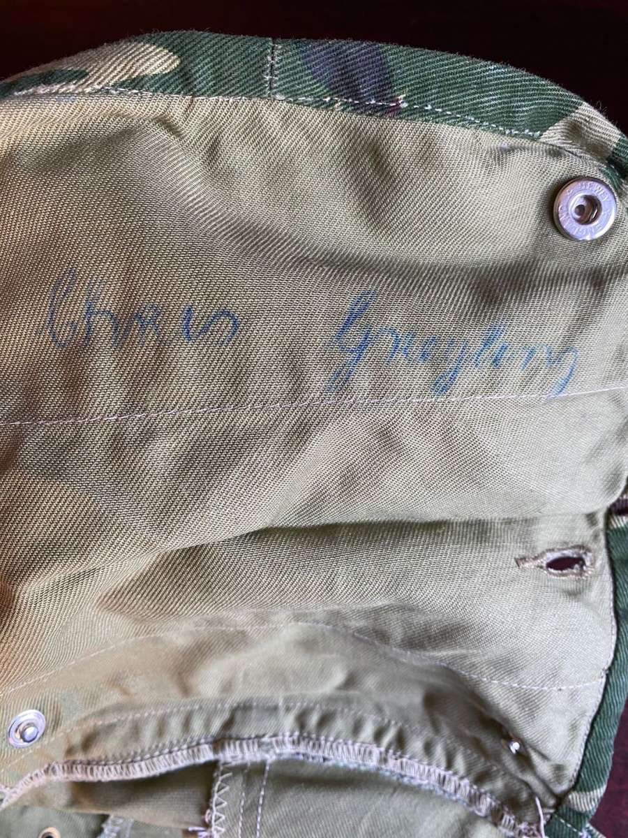 ORIGINAL RHODESIAN CAMO FLAP CAP-SIZE 57-THE CAP IS IN VERY GOOD CONDITION-ALMOST UNWORN