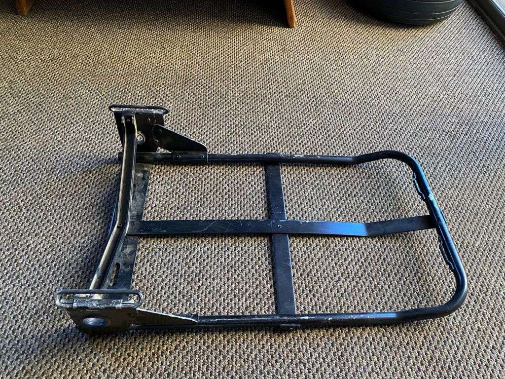 METAL H FRAME FOR LARGE 32 BATTALION BACK PACK -HAD TO TAKE IT FROM THE BACK PACK AS IT WAS TOO EXPE