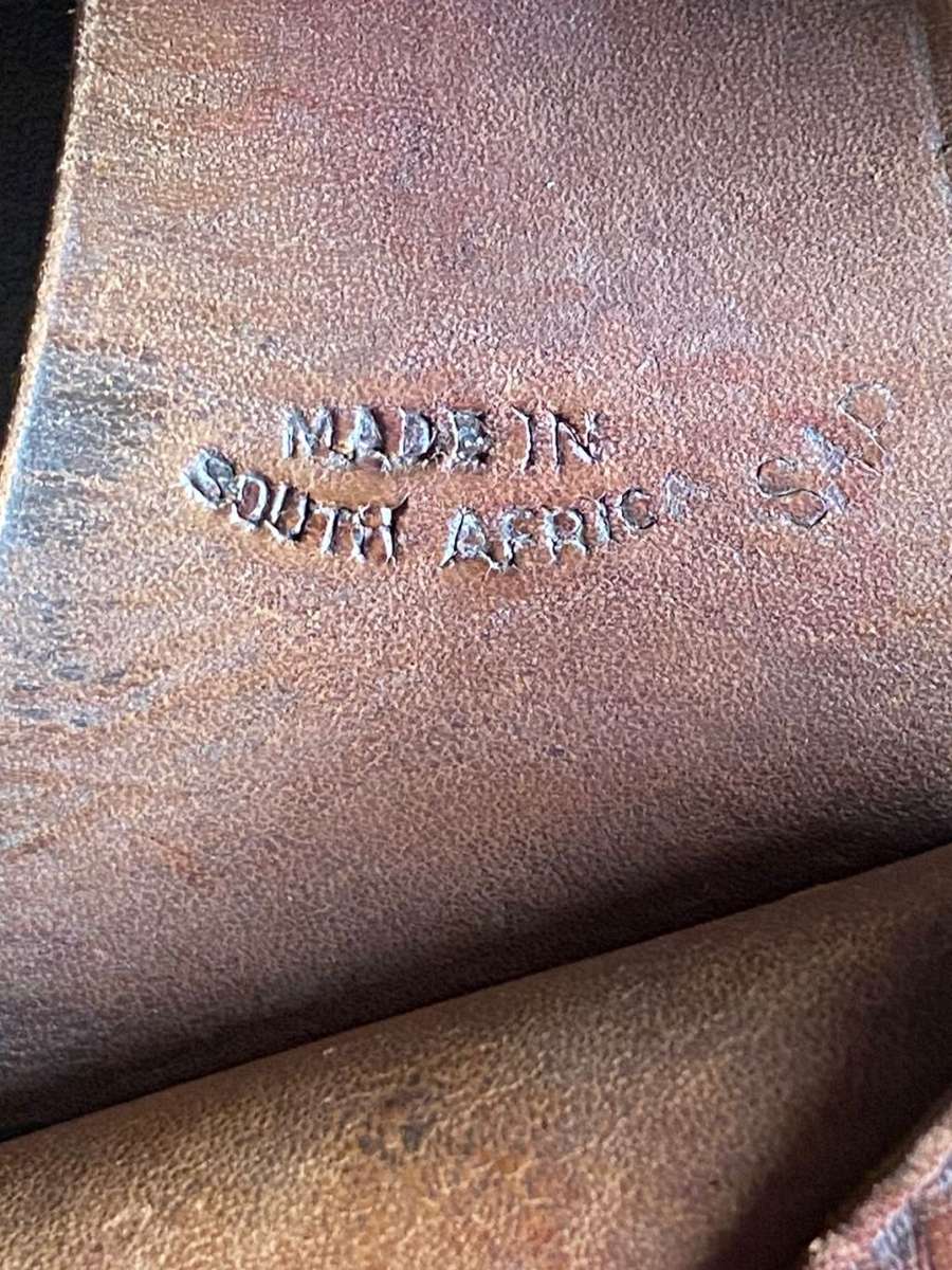 SA MADE (STAMPED) SAP LEE ENFIELD 5 POCKET BANDOLIER-IN VERY GOOD CONDITION