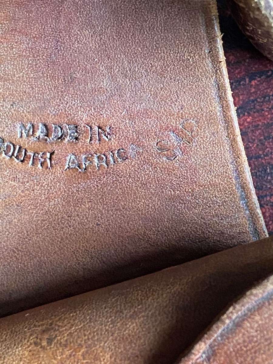 SA MADE (STAMPED) SAP LEE ENFIELD 5 POCKET BANDOLIER-IN VERY GOOD CONDITION