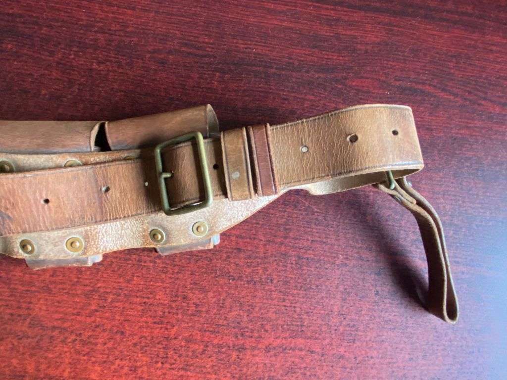 SA MADE (STAMPED) SAP LEE ENFIELD 5 POCKET BANDOLIER-IN VERY GOOD CONDITION