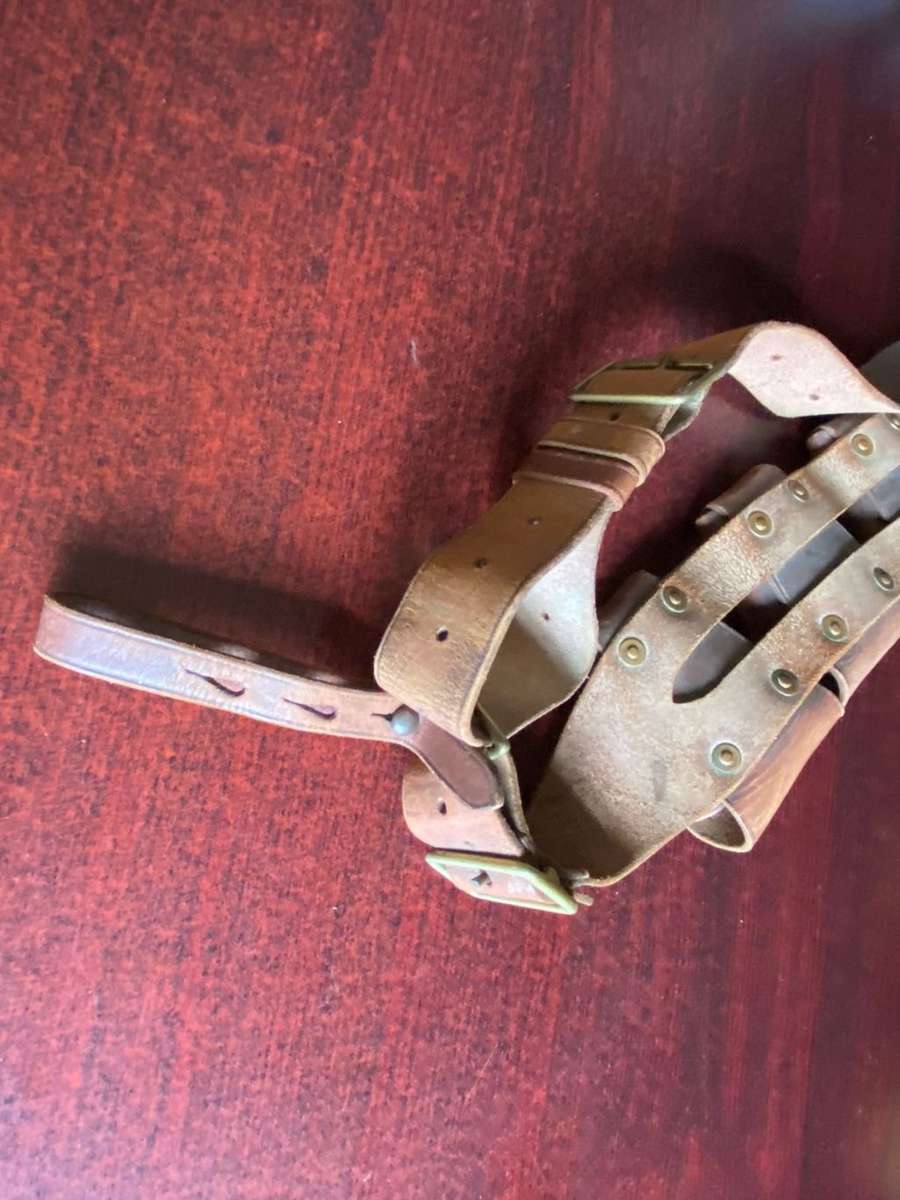 SA MADE (STAMPED) SAP LEE ENFIELD 5 POCKET BANDOLIER-IN VERY GOOD CONDITION