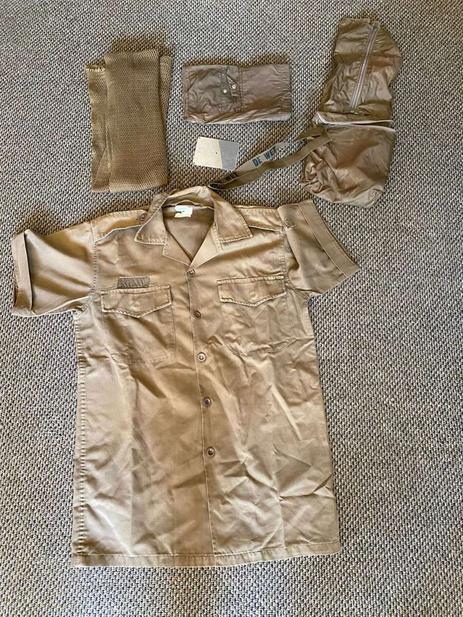 SADF COMBO-6 ITEMS SOLD TOGETHER-THE SHIRT A SIZE MEDIUM-MEASURES 50 CM ARMPIT TO ARMPIT