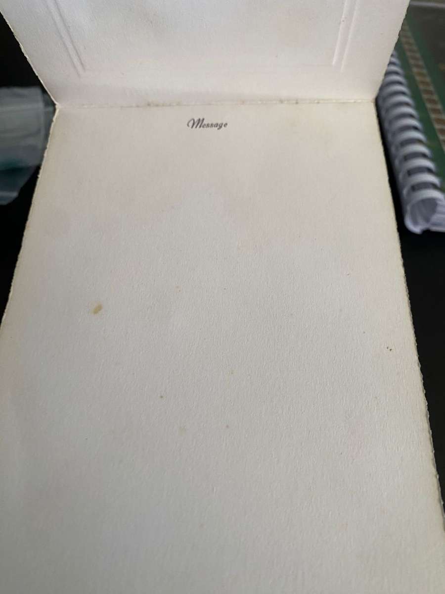 RHODESIA, IAN SMITH PLAQUE CARD-MEASURES 16,5 X 12 CM