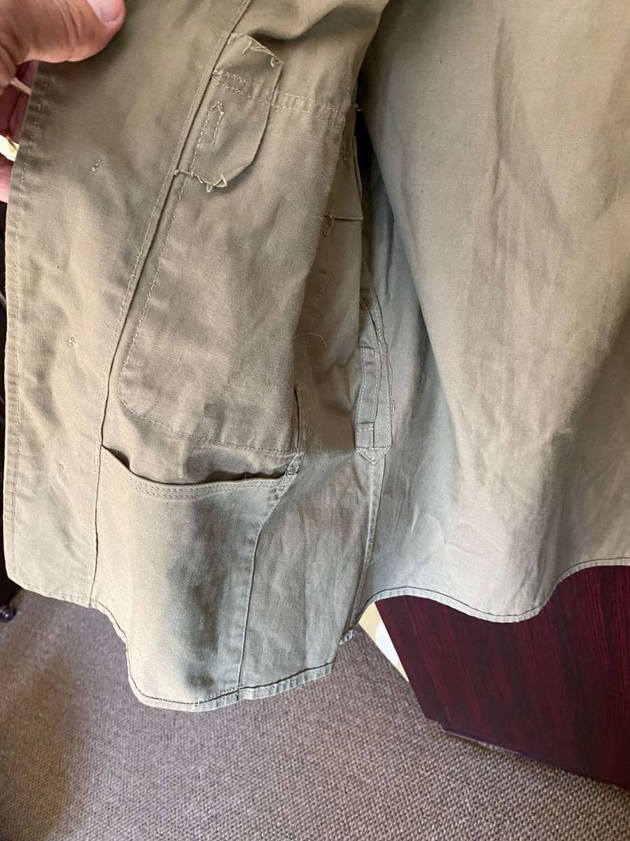 AUTHENTIC JAPANESE WW2 TROPICAL UNIFORM JACKET-SCARCE ORIGINAL ITEM-STILL IN GOOD CONDITION