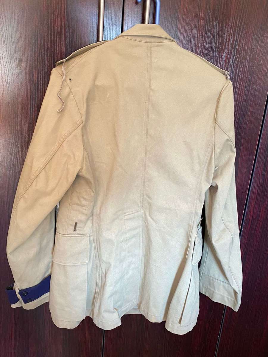 AUTHENTIC WW2 SA UDF HOME FRONT UNIFORM TUNIC + PANTS WITH ARMBAND-VETERAN WW1