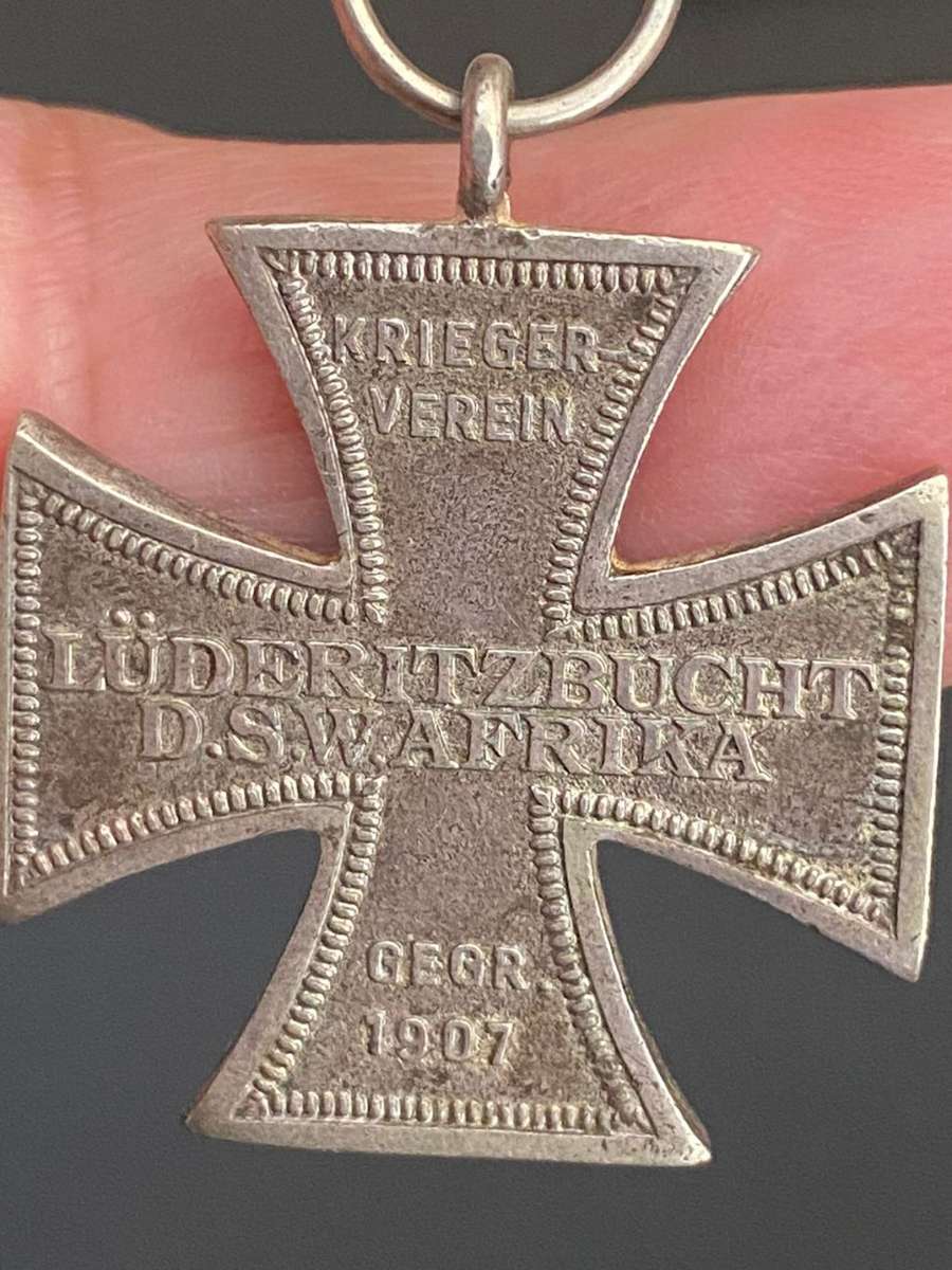 IMPERIAL GERMAN SOUTH WEST AFRICA LUDERITZBUCHT CROSS