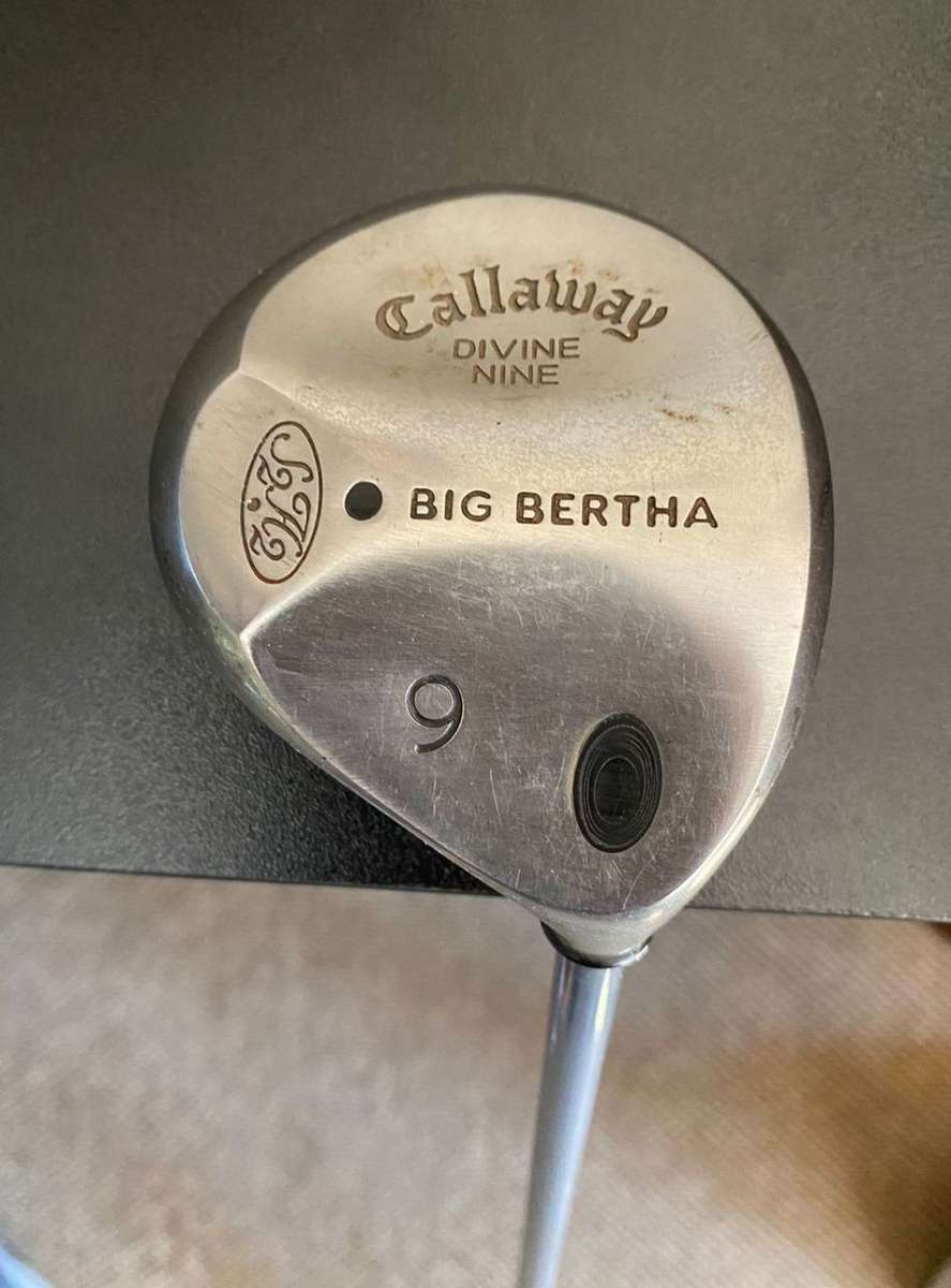CALLAWAY BIG BERTHA NO 9 FAIRWAY WOOD-OVERALL LENGTH 107 CM