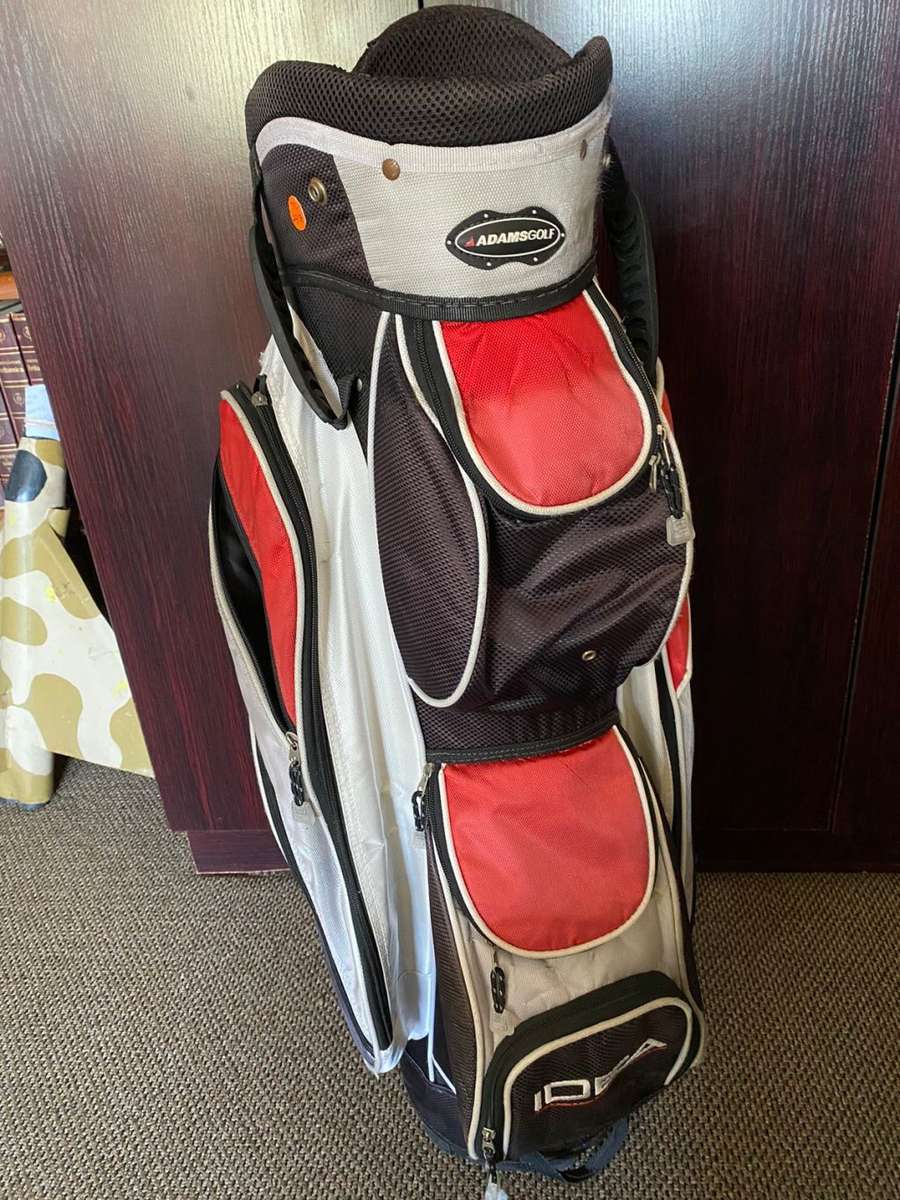 ADAMSGOLF BAG-ALL ZIPS WORKING
