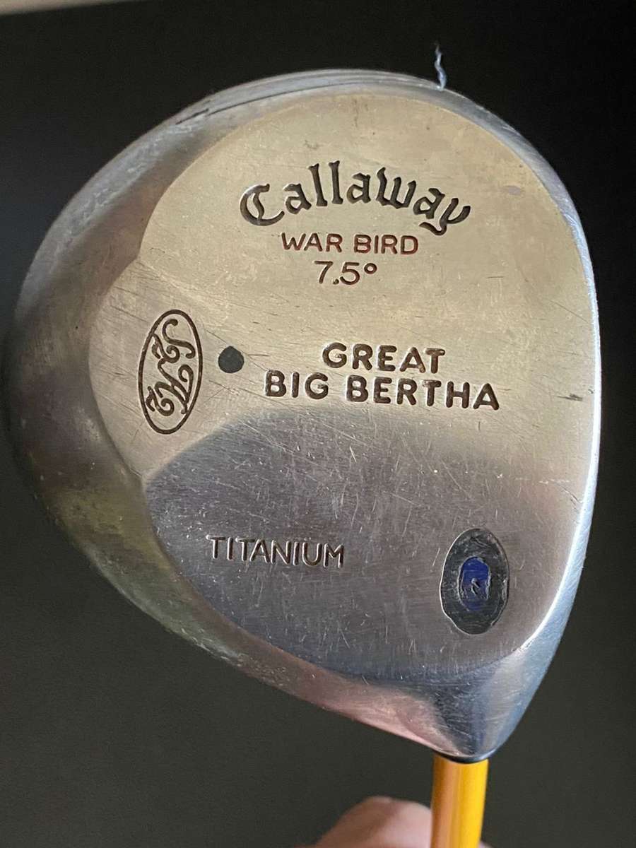 CALLAWAY WAR BIRD 7,5 DEGREES-GREAT BIG BERTHA-OVERALL LENGTH 118 CM