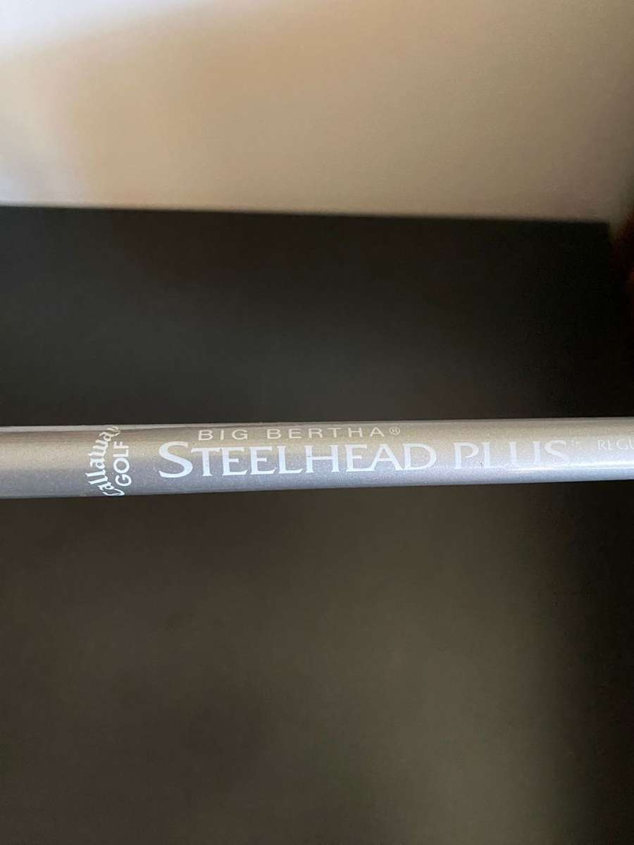 CALLAWAY BIG BERTHA,STEELHEAD PLUS 10 DEGREES-OVERALL LENGTH 114 CM