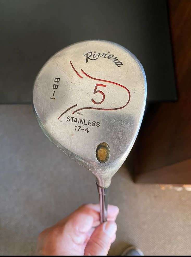 RIVIERA NO 5 FAIRWAY WOOD-OVERALL LENGTH 109 CM