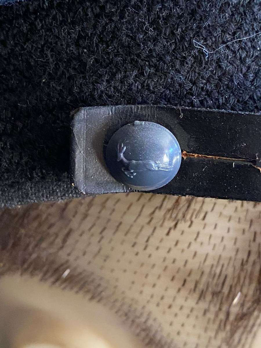 SAAF PEAKED CAP-WORN FROM 1960-BORDER WAR PERIOD-GOOD CONDITION