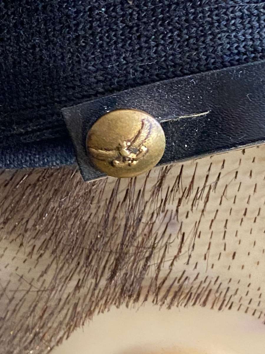 SAAF HIGH RANKING OFFICERS PEAKED CAP-BORDER WAR PERIOD-GOOD CONDITION