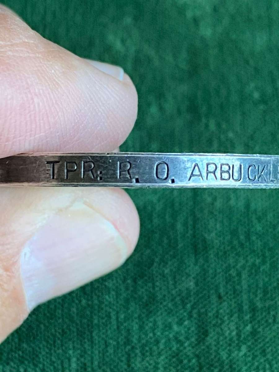 FULL SIZE NATAL 1906 REBELLION MEDAL WITH 1906 BAR AWARDED TO TPR. R.O. ARBUCKLE-NATAL CARBINEERS-CO