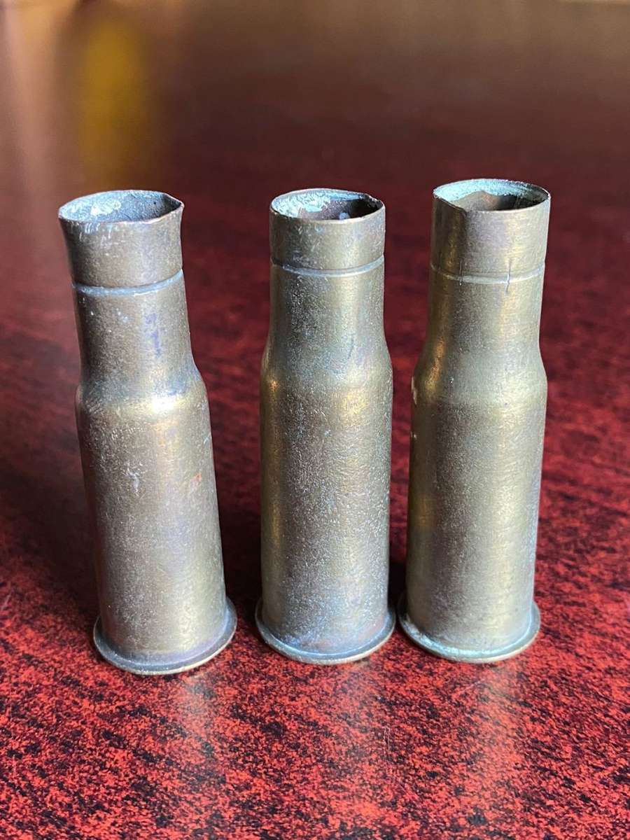 577/.450 MARTINI HENRY CASINGS-3 SOLD TOGETHER-CIRCA 1894-1903
