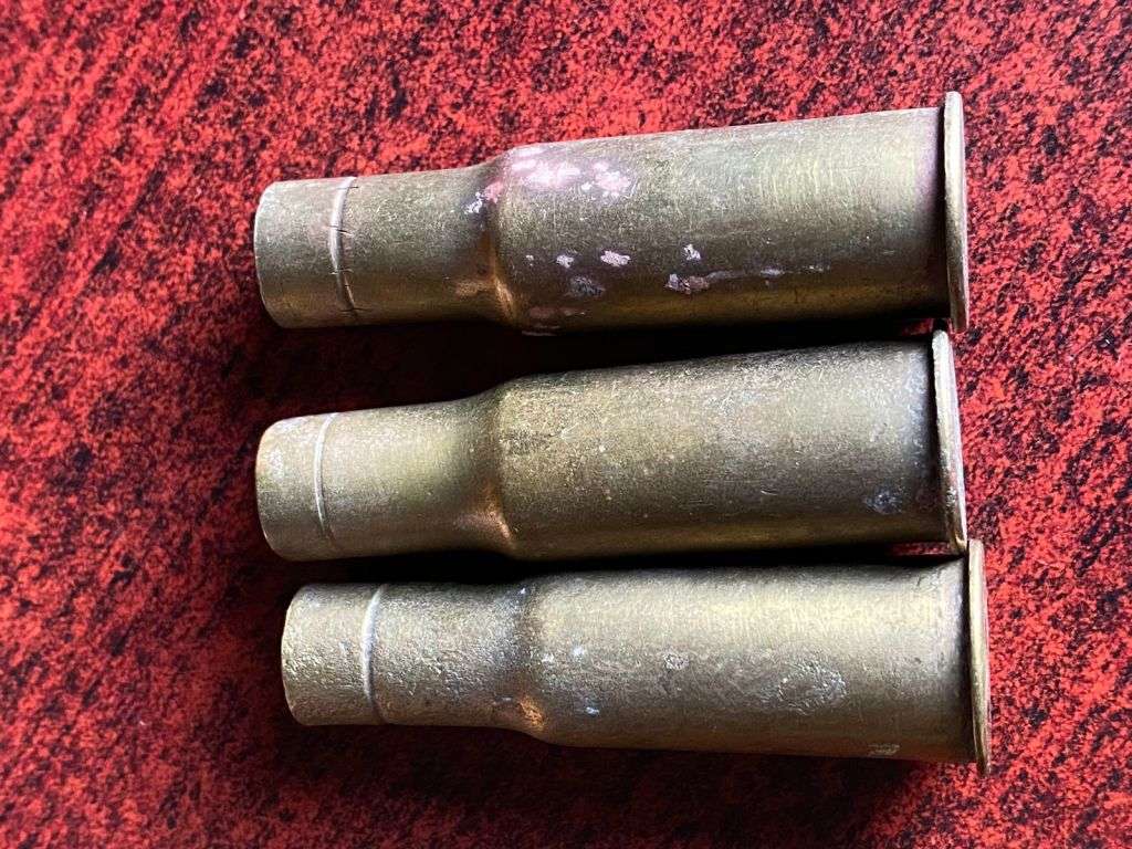 577/.450 MARTINI HENRY CASINGS-3 SOLD TOGETHER-CIRCA 1894-1903