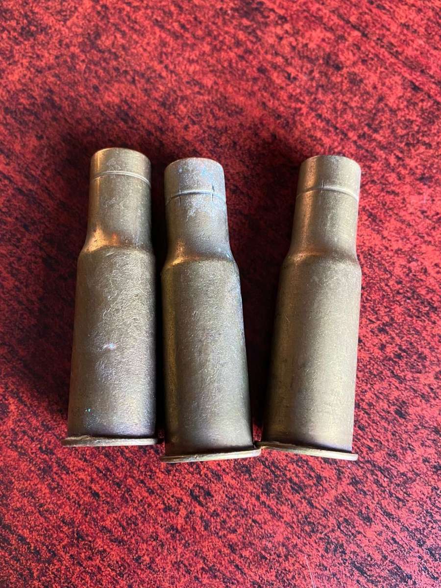 577/.450 MARTINI HENRY CASINGS-3 SOLD TOGETHER-CIRCA 1894-1903