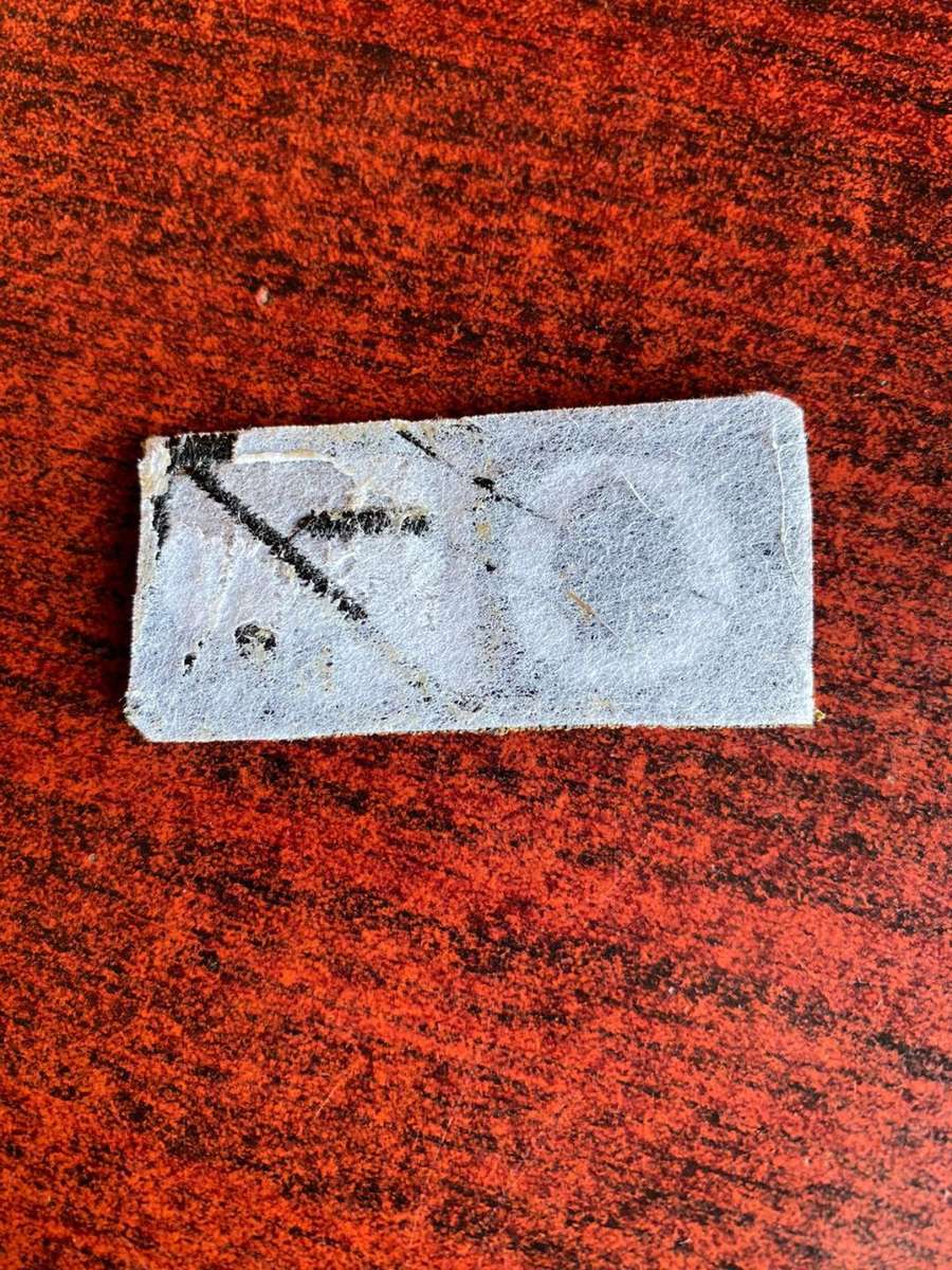 EMBROIDERED BLOOD GROUP PATCH