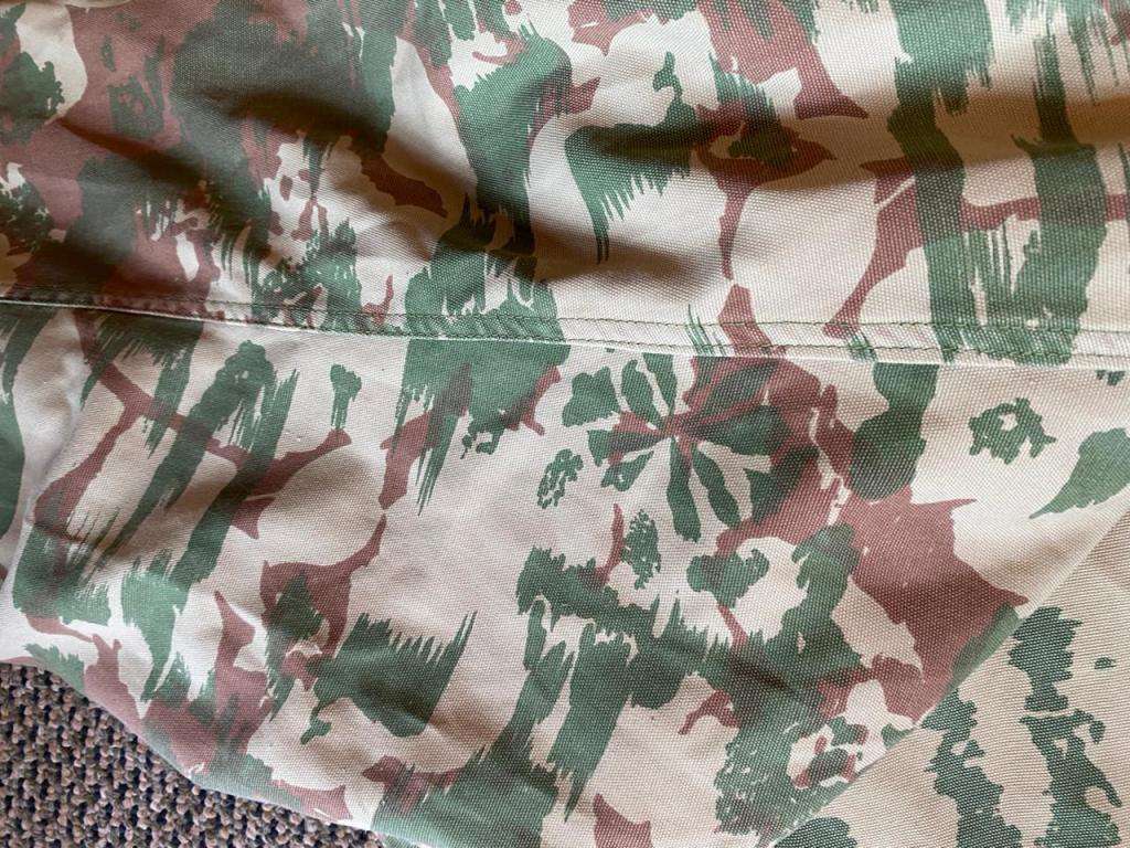 POLICE TASK FORCE 1ST PATTERN CAMO(WITH STARBURST PATTERN)TROUSERS -PLEASE LOOK AT PICS FOR SIZE-SOM