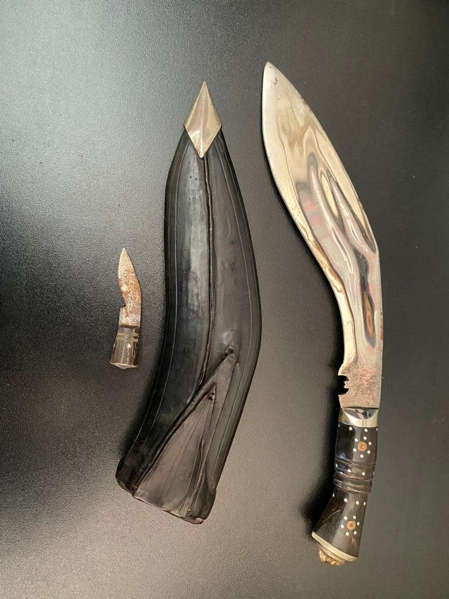 GURKHA KNIFE-OVERALL LENGTH 32 CM