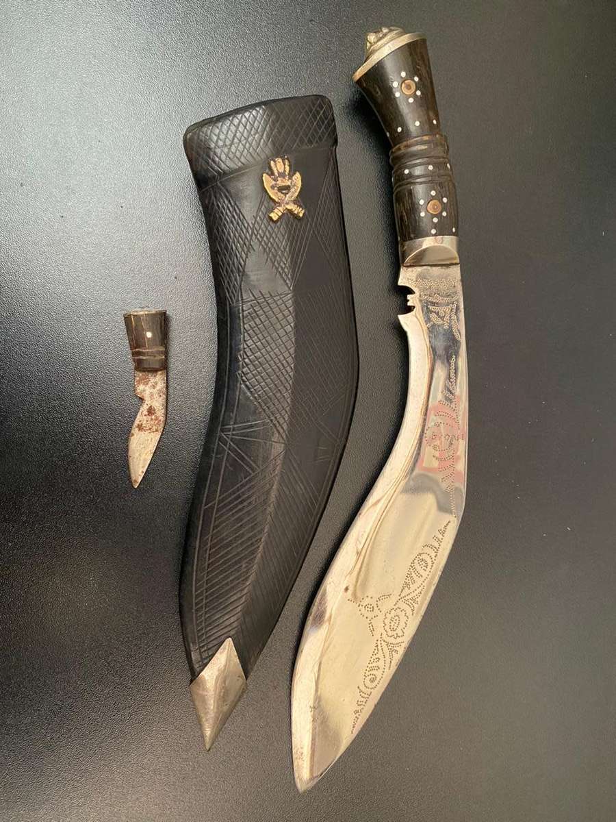 GURKHA KNIFE-OVERALL LENGTH 32 CM