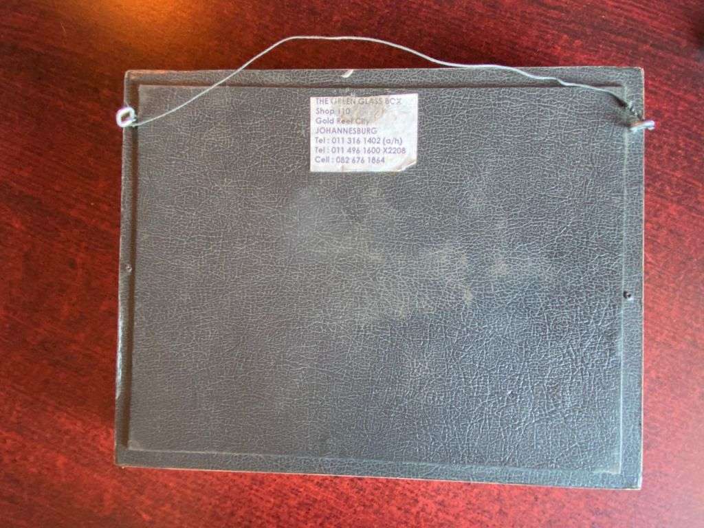 FRAMED ANGLO BOER WAR 1899-1902 BULLETS-MARTINI HENRY + MAUSER- FRAME MEASURES 25,5X20CM