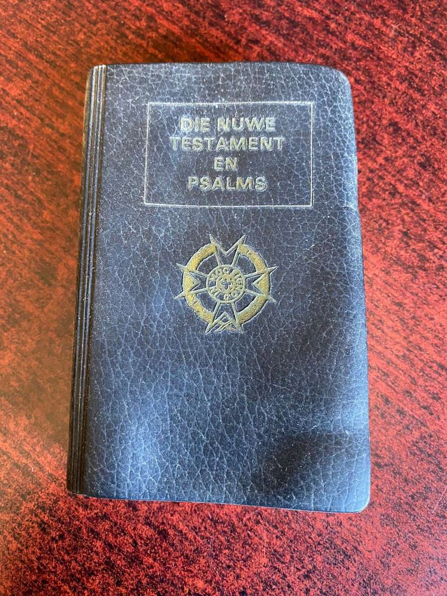 POCKET SIZE BIBLE ISSUED TO TROOP,BORDER WAR PERIOD
