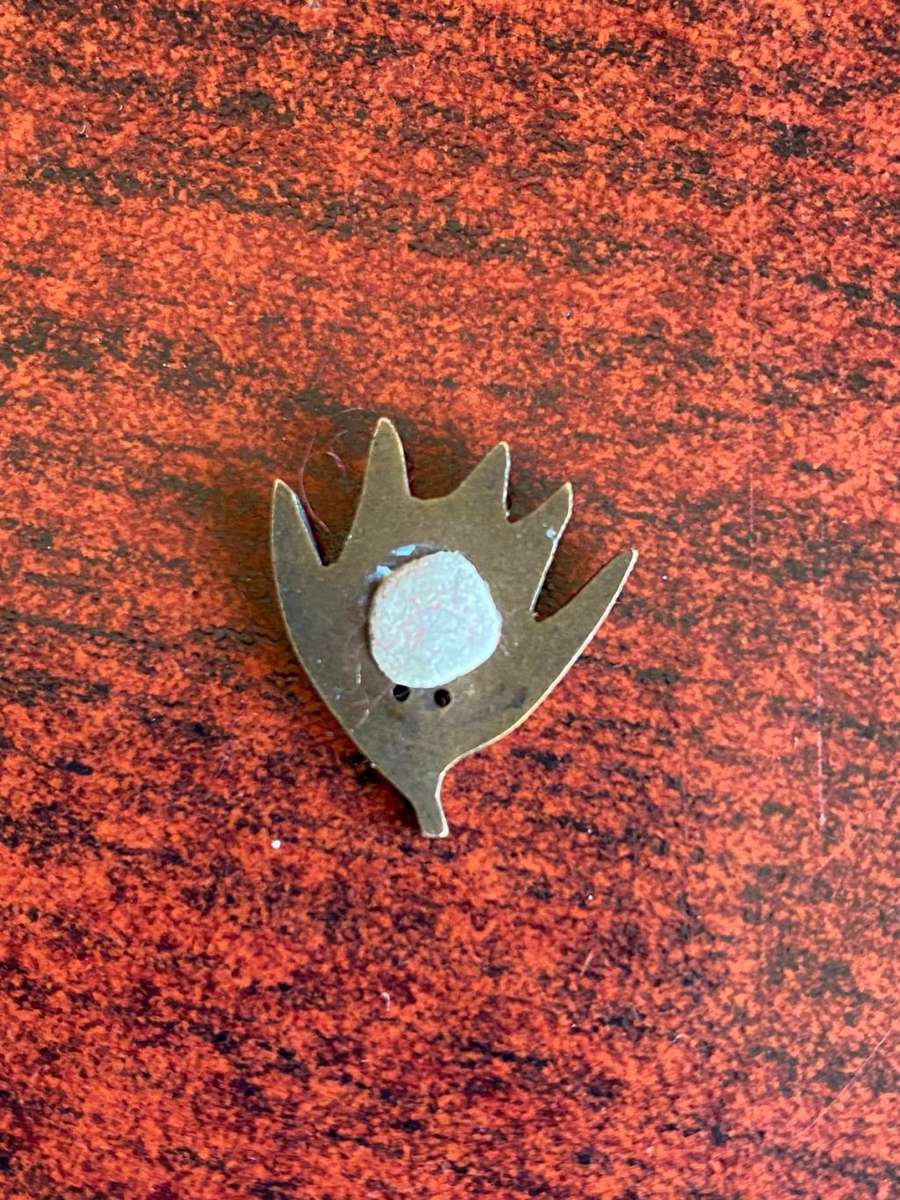 PROTEA EMBLEM FOR THE AFRICA SERVICE MEDAL-FULL SIZE,ALSO FOR THE SA MEDAL FOR WAR SERVICE