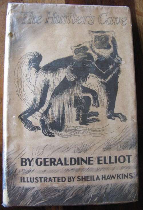 GERALDINE ELLIOT - THE HUNTER'S CAVE.  1ST EDITION PUBLISHED 1951 BY ROUTLEDGE & KEGAN PAUL LTD.