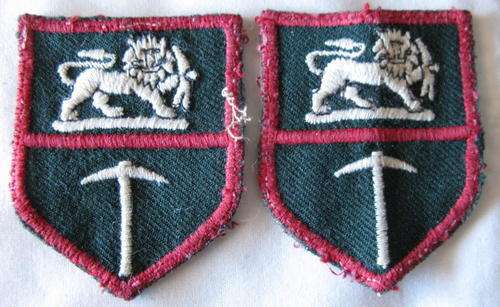 RHODESIAN ARMY FORMATION PATCH X 2
