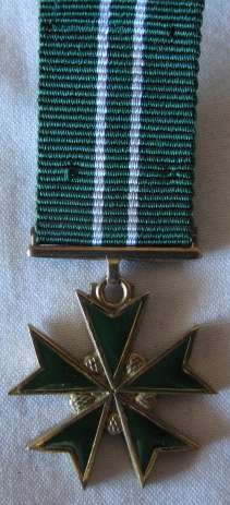 SA PRISONS STAR FOR MERIT - MINIATURE MEDAL - SILVER MARKING ON BACK