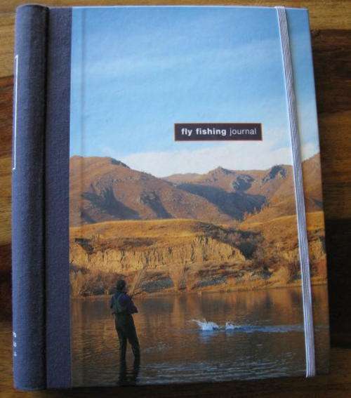 FLY FISHING JOURNAL - PLEASE READ DESCRIPTION, 143 PAGES.  HARDCOVER - CONDITION:  NEW