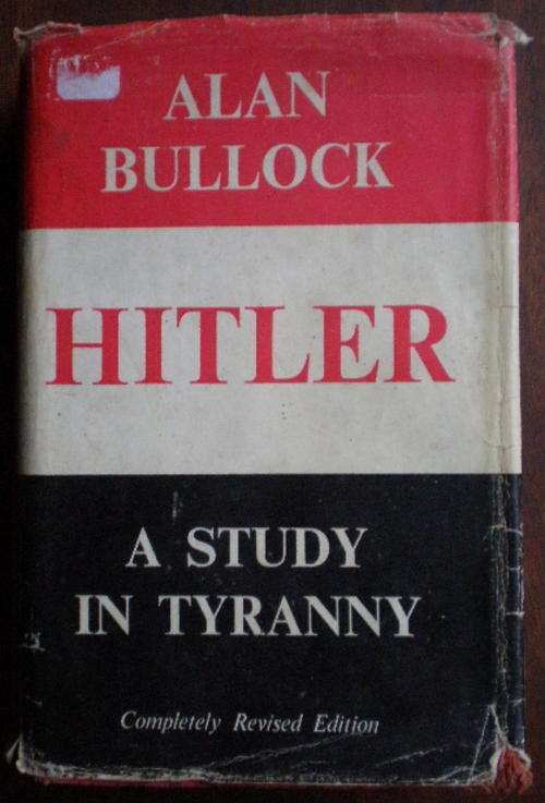 HITLER-A STUDY IN TYRANNY. REVISED EDITION PUBLISHED 1965-HARDCOVER 848 PAGES-CONDITION BINDING TIG