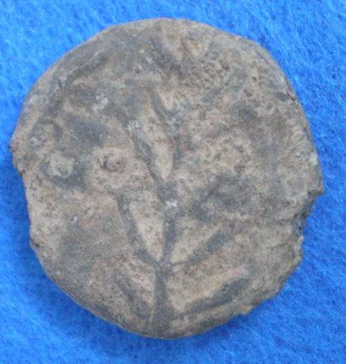 17TH CENTURY BRITISH LEAD TOKEN-DIAMETER 26MM