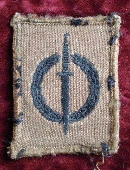 RECCE CLOTH OPERATOR QUALIFICATION BADGE-ORIGINAL-EMBROIDERED