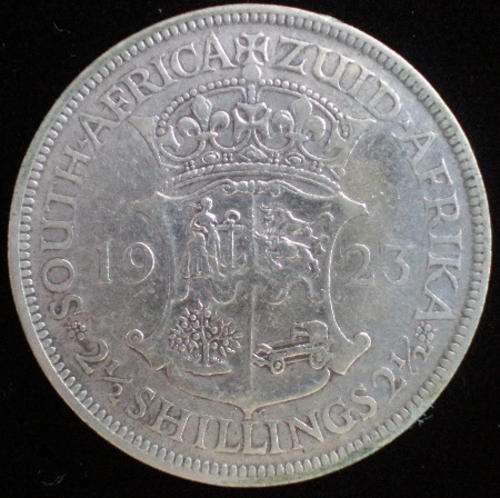 1923 SILVER HALF CROWN