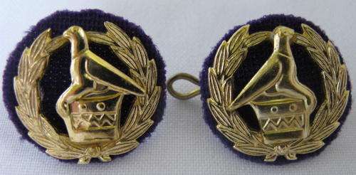 ZIMBABWE OFFICERS RANK BADGE-X 2