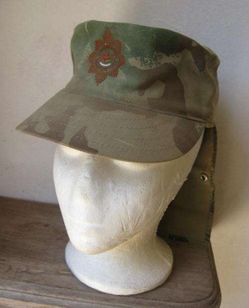 SAP SPECIAL TASK FORCE FLAP CAP,WITH GLOW IN THE DARK INSIDE LINER-INSIDE RING MEASURES 52CM-GOOD CO