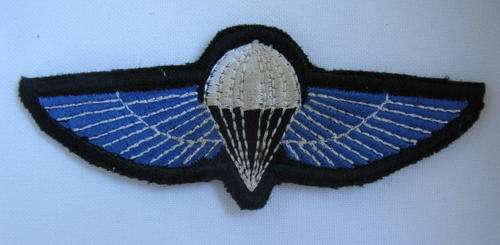 HUNTER GROUP,CLOTH PARACHUTE WING(2 RECCE WAS FORMED FROM MEMBERS OF THE HUNTER GROUP)-REPRO