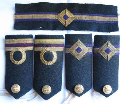 BRITISH NAVY RANK EPAULETES