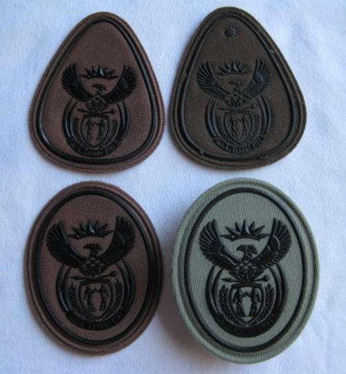 SANDF RANK INSIGNIA(RUBBERIZED) FOR W. OFFICERS