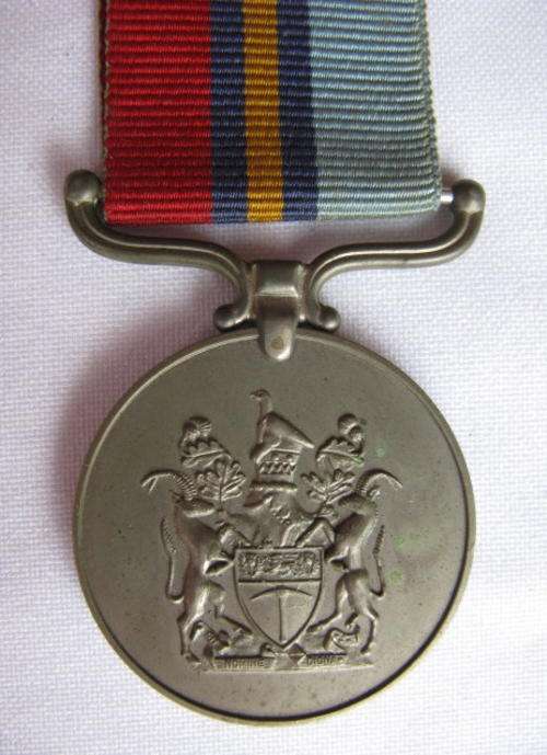 FULL SIZE RHODESIAN GSM MEDAL AWARDED TO: P 36190 RFN I.G. PAPER-THE MEDAL IS UNRESEARCHED