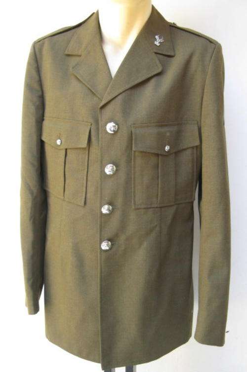 SANDF INFANTRY STEP OUT JACKET-LABELLED & DATE 1981-SIZE MEDIUM-MEASURES 48 CM ARMPIT TO ARMPIT-GOOD